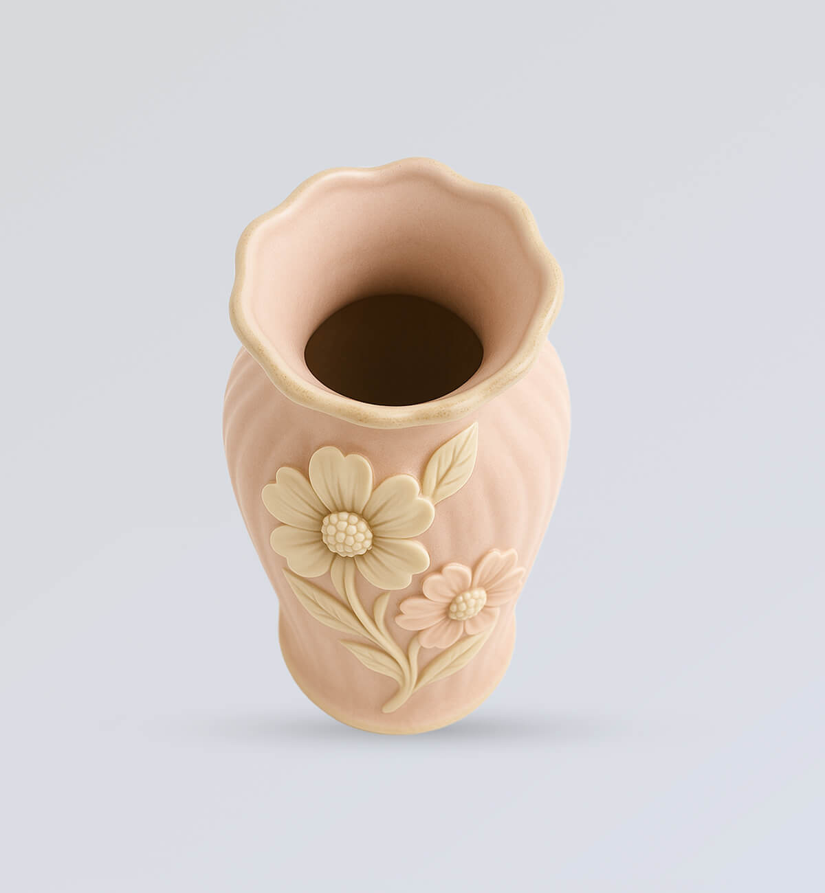 Floral Pattern Vase